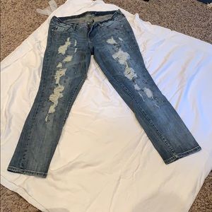 Boyfriend stretch jeans